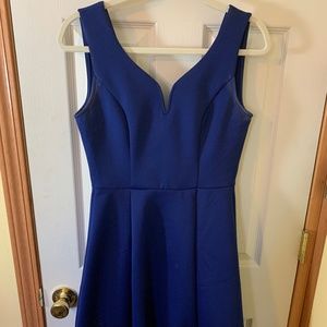 cobalt blue dress